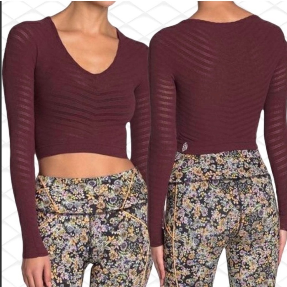 Free People Red Crop